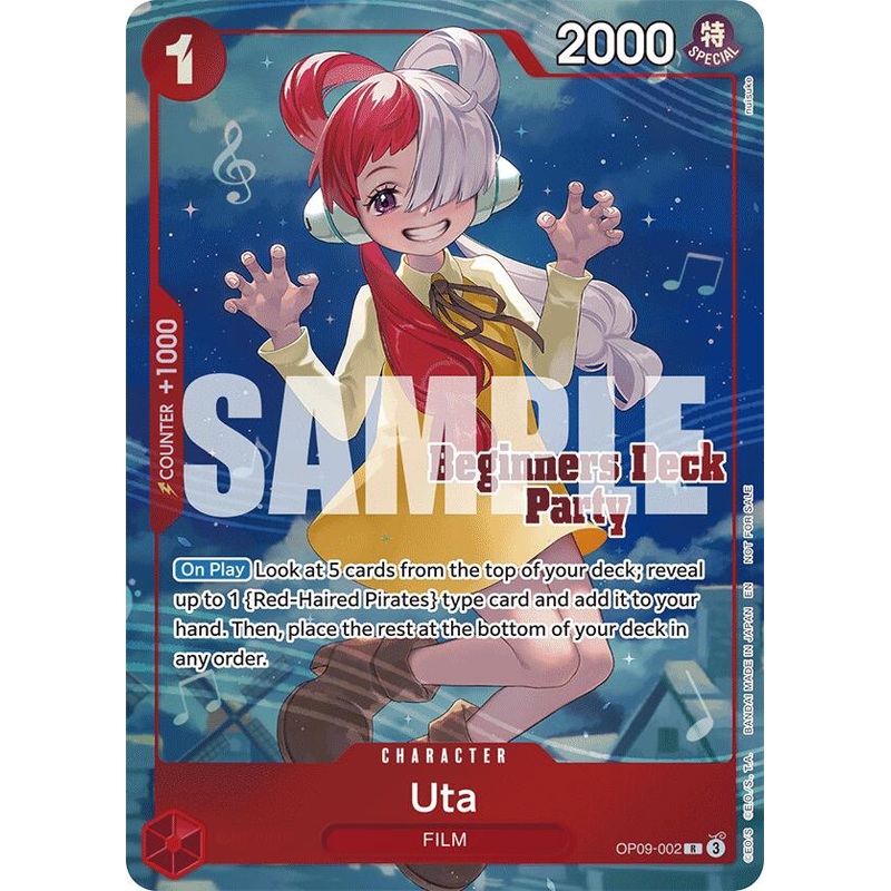 Uta (ST-23 - ST-28 Beginners Deck Party) [Winner] [One Piece Promotion Cards]