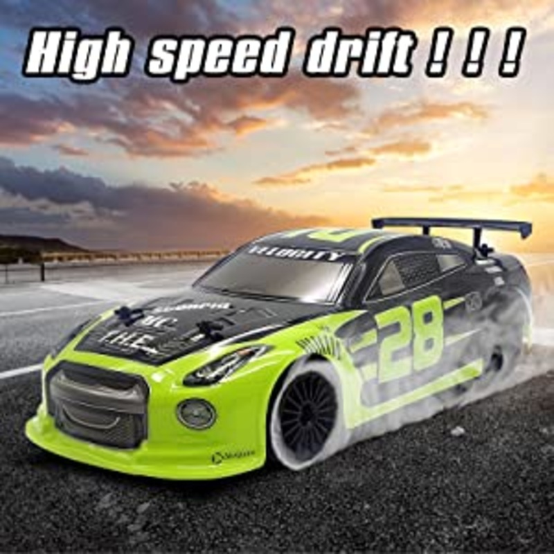 1:14 scale GTR 4WD Sports Racing Drift & On Road RC Car - RTR With LED Lights