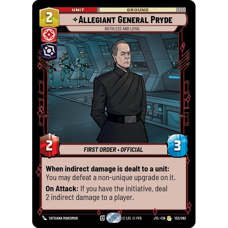 Allegiant General Pryde - Ruthless and Loyal (133/262) (133/257) [Jump to Lightspeed]
