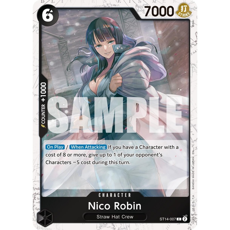 Nico Robin (ST14-007) (Pirate Foil) [Premium Booster -The Best- Vol. 2]