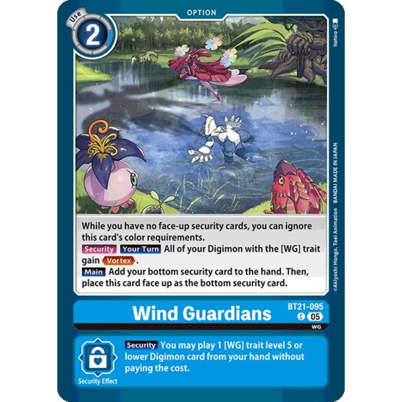 Wind Guardians [BT21-095] [World Convergence]