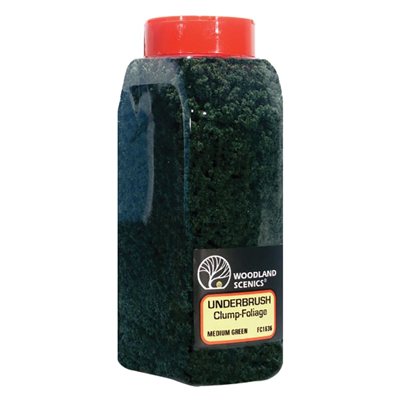 Woodland Scenics WFC1636 Medium Green Underbrush Foliage