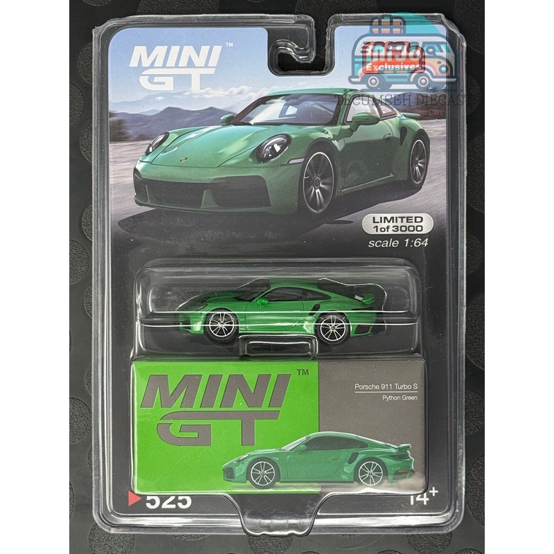 Porsche 911 Turbo S (Python Green)