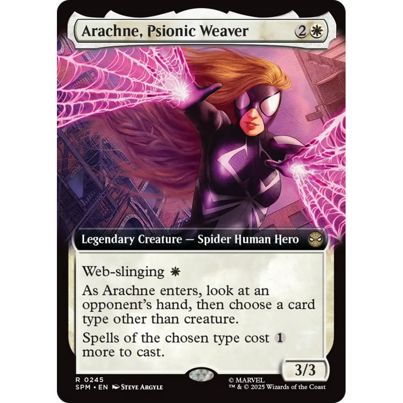 Arachne, Psionic Weaver (Extended Art) [Marvel's Spider-Man]