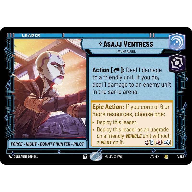 Asajj Ventress - I Work Alone (001/262) (001/257) [Jump to Lightspeed]