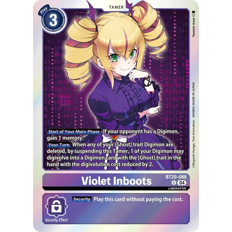 Violet Inboots [BT20-088] - BT20-088 [Release Special Booster Ver.2.5]