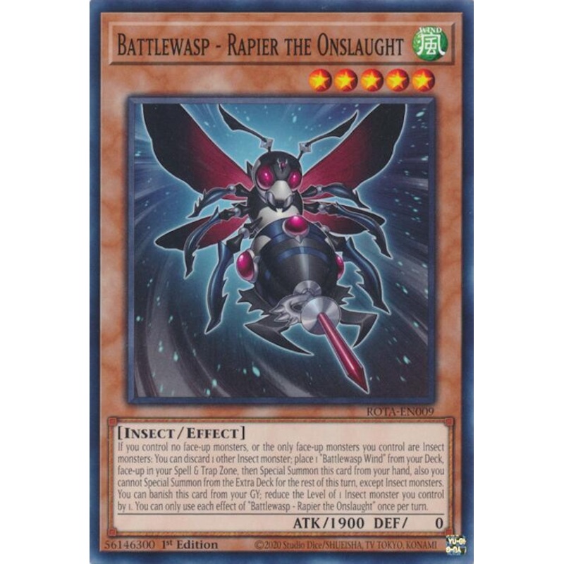 Battlewasp - Rapier the Onslaught [ROTA-EN009] Common