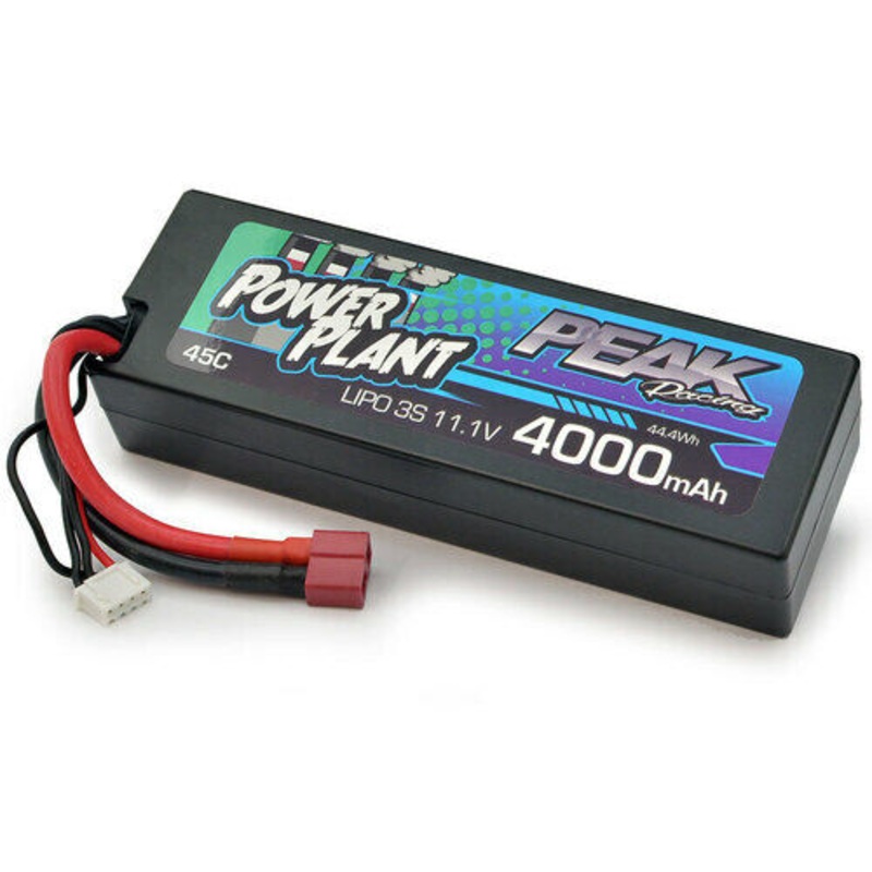 Peak Racing Power Plant LiPo 4000 11.1V 45C (Deans Plug) 3S