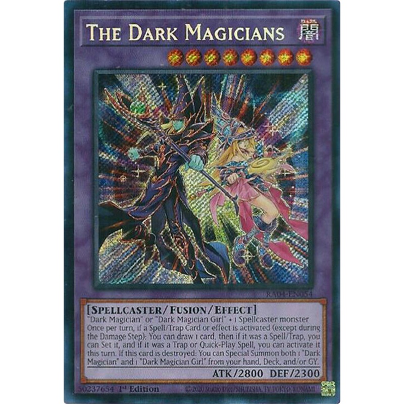 The Dark Magicians [RA04-EN054] Secret Rare