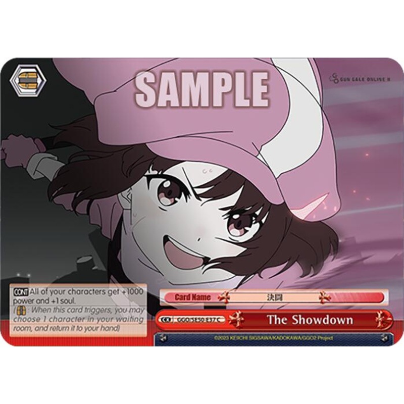 The Showdown (GGO/SE50-E37 C) [SAO AlternativeGun Gale Online2 Premium Booster]