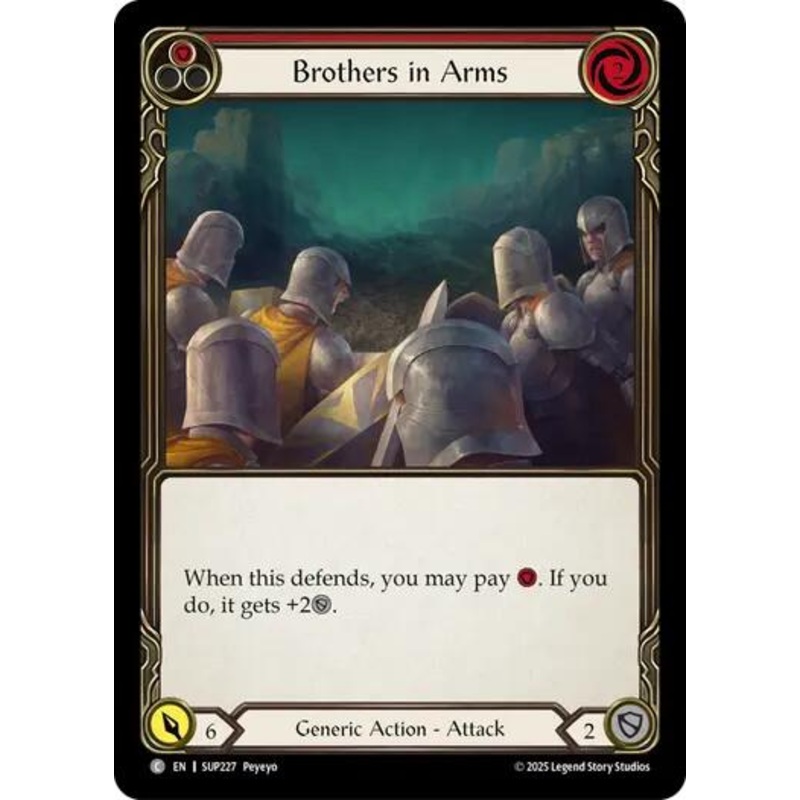 Brothers in Arms (Red) [SUP227] (Super Slam)