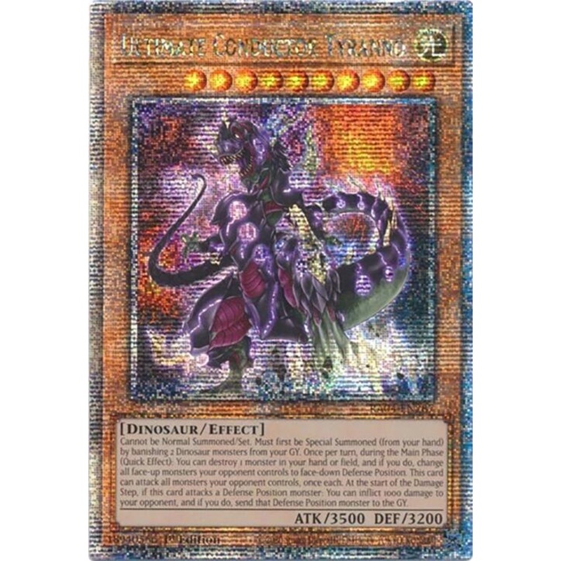 Ultimate Conductor Tyranno [RA04-EN287] Quarter Century Secret Rare