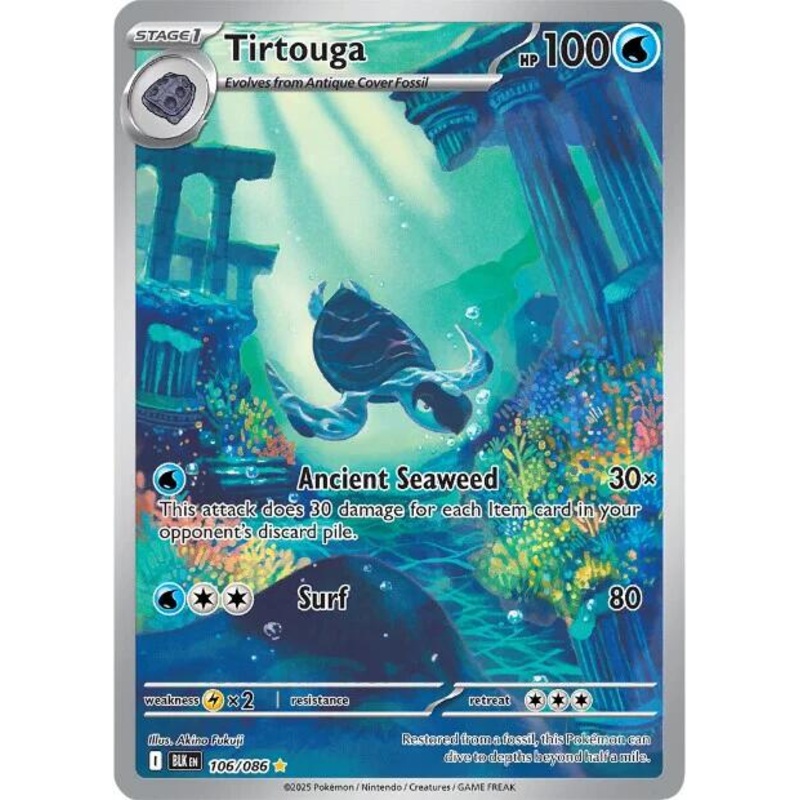 Tirtouga (106/086) [Scarlet & Violet: Black Bolt]