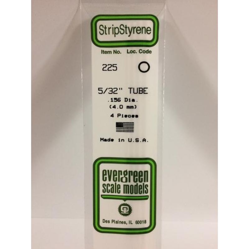 Evergreen 225 - 4.0 mm Tube