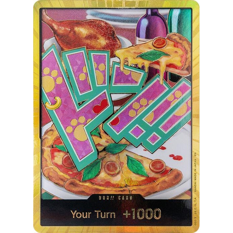 DON!! Card (Bonney) (Gold) [Premium Booster -The Best- Vol. 2]