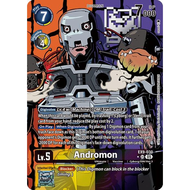 Andromon [EX9-030] (Alternate Art) [Versus Monsters]