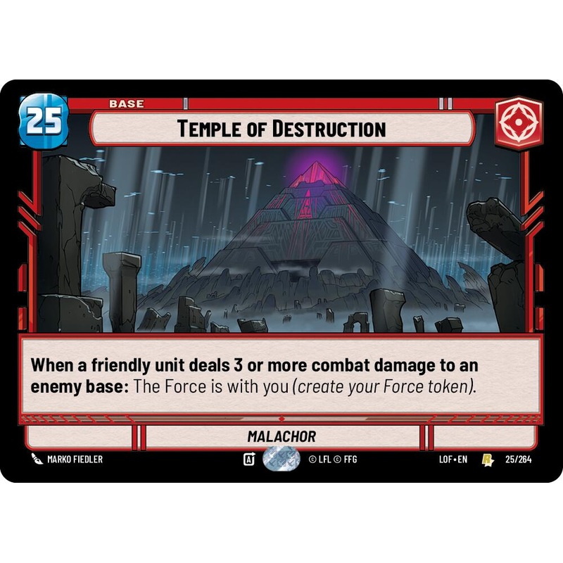 Temple of Destruction (025/264) (025/264) [Legends of the Force]