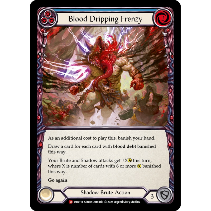 Blood Dripping Frenzy [DTD111] (Dusk Till Dawn)