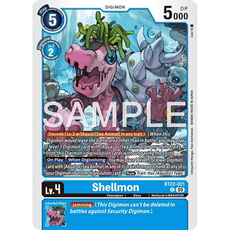 Shellmon [BT22-021] [Cyber Eden]