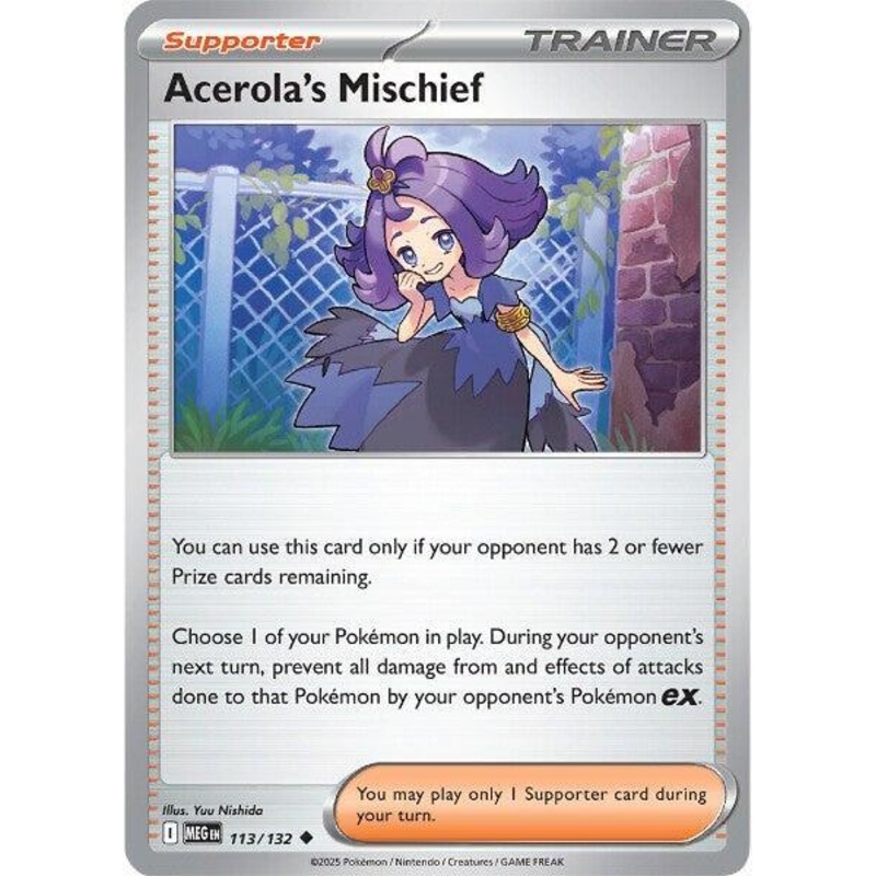 Acerola's Mischief (113/132) [Mega Evolutions: Base Set]