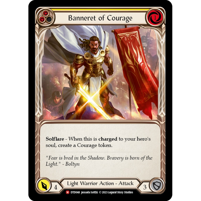 Banneret of Courage [DTD048] (Dusk Till Dawn)