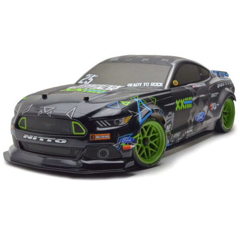 HPI 1/10 RS4 Sport 3 Vaughn Gittin Jr. 2015 Ford Mustang Spec 5 Electric RC RTR Drift Car