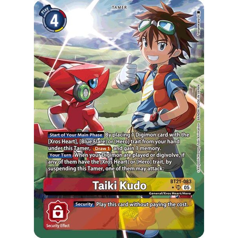 Taiki Kudo [BT21-083] (Alternate Art) [World Convergence]