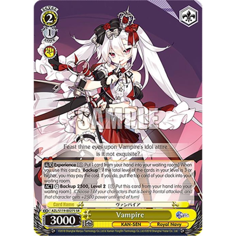 Vampire (AZL/S119-E027S SR) [Azur Lane Vol. 2]