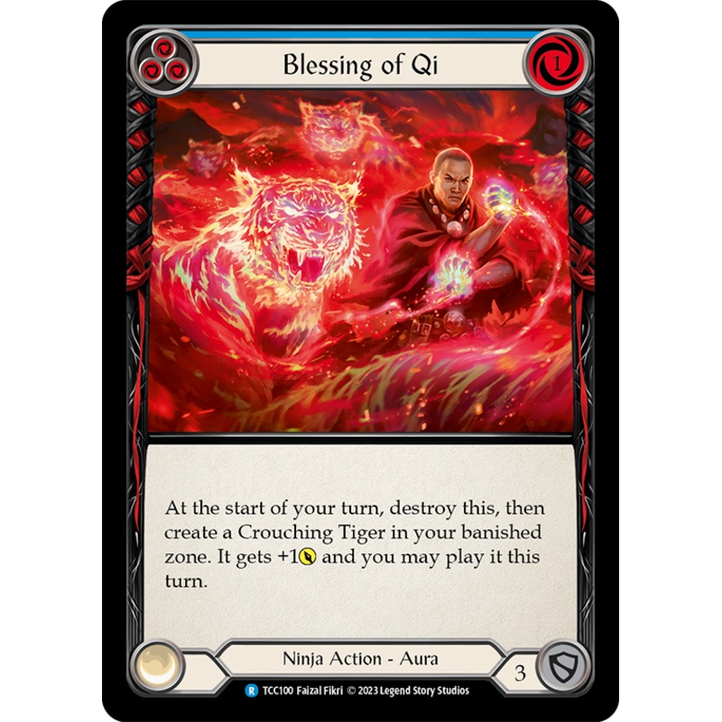 Blessing of Qi (Blue) [TCC100] (Round the Table: TCC x LSS)