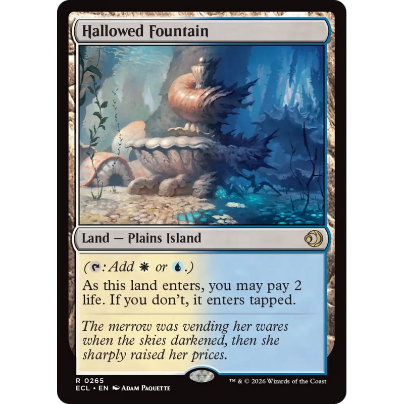 Hallowed Fountain [Lorwyn Eclipsed]